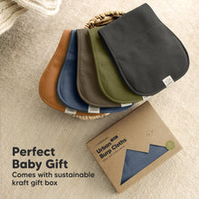 Load image into Gallery viewer, 5-Pack Urban Quin Burp Cloths (Basic)