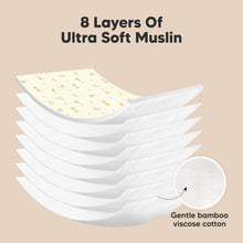 Load image into Gallery viewer, Softe Muslin Baby Burp Cloth (Dreamers)