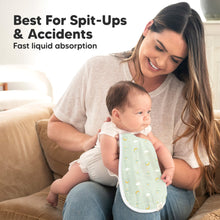 Load image into Gallery viewer, Softe Muslin Baby Burp Cloth (Dreamers)