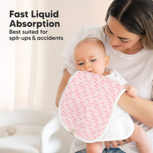 Load image into Gallery viewer, Urban Burp Cloths (Blush)