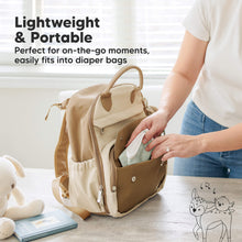 Load image into Gallery viewer, Lightweight & Portable
Perfect for on-the-go moments, easily fits into diaper bag