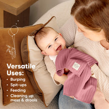 Load image into Gallery viewer, 6-Pack Shea (Stria) Burp Cloths (Boho)