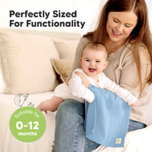 Load image into Gallery viewer, 6-Pack Shea (Stria) Burp Cloths (Daybreak)