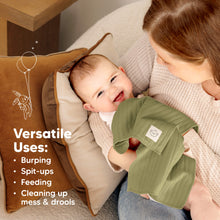 Load image into Gallery viewer, 6-Pack Shea (Stria) Burp Cloths (Daybreak)