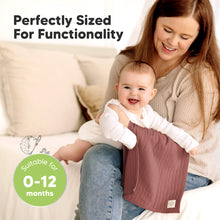 Load image into Gallery viewer, 6-Pack Shea (Stria) Burp Cloths (Rosewood)