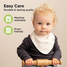 Load image into Gallery viewer, 8-Pack Organic Bandana Bibs (Butterflies)