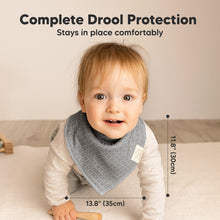 Load image into Gallery viewer, 8-Pack Organic Bandana Bibs (Nordic)
