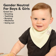 Load image into Gallery viewer, 8-Pack Organic Bandana Bibs (Dew)