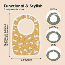 Load image into Gallery viewer, 8-Pack Coast Drool Bibs (Mesozoic)