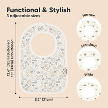 Load image into Gallery viewer, 8-Pack Coast Drool Bibs (Prairie)