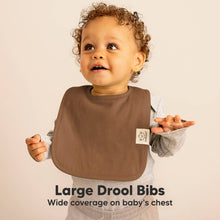 Load image into Gallery viewer, 8-Pack Coast Drool Bibs (Terracotta)
