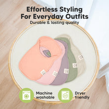 Load image into Gallery viewer, 8-Pack Hallo Drool Bibs (Embrace)