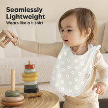 Load image into Gallery viewer, 8-Pack Hallo Drool Bibs (Fleur)