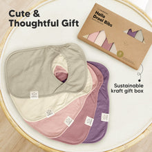 Load image into Gallery viewer, 8-Pack Hallo Drool Bibs (Fleur)