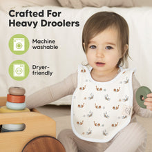 Load image into Gallery viewer, 8-Pack Hallo Drool Bibs (Pets & Paws)