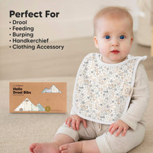 Load image into Gallery viewer, 8-Pack Hallo Drool Bibs (Prism)