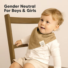 Load image into Gallery viewer, 8-Pack Lumi Muslin Bandana Bibs (Pine)