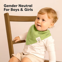 Load image into Gallery viewer, 8-Pack Lumi Muslin Bandana Bibs (Primeval)