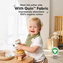 Load image into Gallery viewer, 8-Pack Quin Bandana Bibs (Hunter)