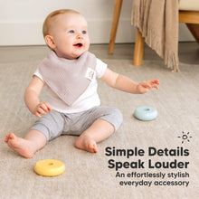 Load image into Gallery viewer, 8-Pack Quin Bandana Bibs (Moor)