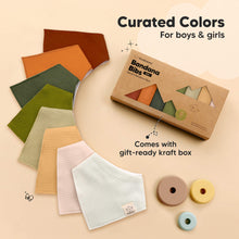 Load image into Gallery viewer, 8-Pack Quin Bandana Bibs (Sahara)