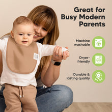 Load image into Gallery viewer, 8-Pack Urban Drool Bibs (Mauve)