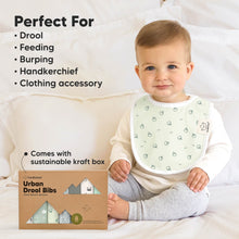 Load image into Gallery viewer, 8-Pack Urban Drool Bibs (Nordic)