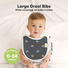 Load image into Gallery viewer, 8-Pack Urban Drool Bibs (Cosmo)