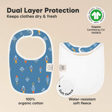 Load image into Gallery viewer, 8-Pack Urban Drool Bibs (Cosmo)