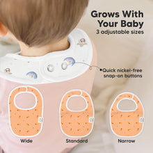 Load image into Gallery viewer, 8-Pack Urban Drool Bibs (Cosmo)