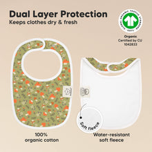 Load image into Gallery viewer, 8-Pack Urban Drool Bibs (Fall Spores)