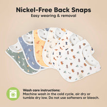 Load image into Gallery viewer, 8-Pack Urban Drool Bibs (Fall Spores)