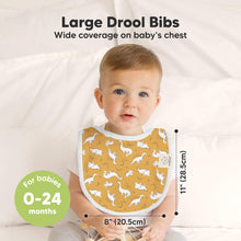 Load image into Gallery viewer, 8-Pack Urban Drool Bibs (Mesozoic)