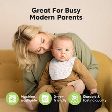 Load image into Gallery viewer, 8-Pack Urban Drool Bibs (Prism)