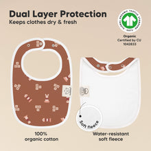 Load image into Gallery viewer, 8-Pack Urban Drool Bibs (Toy Land)