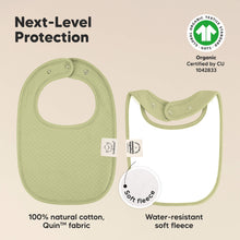 Load image into Gallery viewer, 8-Pack Urban Quin Drool Bibs (Driftwood)