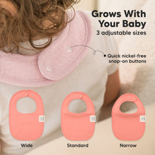 Load image into Gallery viewer, 8-Pack Urban Quin Drool Bibs