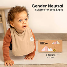 Load image into Gallery viewer, 8-Pack Coast Drool Bibs (Butterflies)