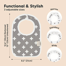 Load image into Gallery viewer, 8-Pack Coast Drool Bibs (Crossroads)