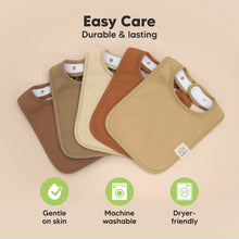 Load image into Gallery viewer, 8-Pack Coast Drool Bibs (Terracotta)