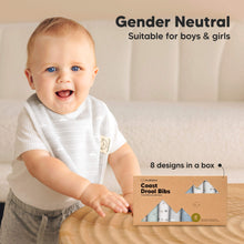 Load image into Gallery viewer, 8-Pack Coast Drool Bibs (Vessels)