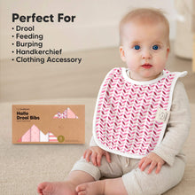 Load image into Gallery viewer, 8-Pack Hallo Drool Bibs (Blush)