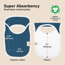 Load image into Gallery viewer, 8-Pack Hallo Drool Bibs (Crossroads)