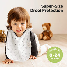Load image into Gallery viewer, 8-Pack Hallo Drool Bibs (Nordic)