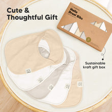 Load image into Gallery viewer, 8-Pack Hallo Drool Bibs (Pure)