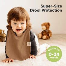 Load image into Gallery viewer, 8-Pack Hallo Drool Bibs (Terracotta)
