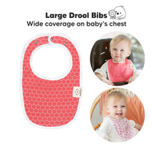 Load image into Gallery viewer, 8-Pack Urban Drool Bibs (Blush)