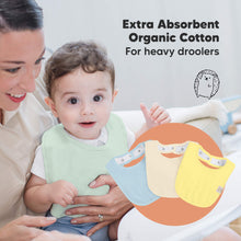 Load image into Gallery viewer, 8-Pack Urban Drool Bibs (Dawn)