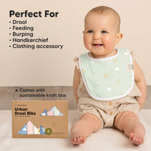 Load image into Gallery viewer, 8-Pack Urban Drool Bibs (Dreamers)