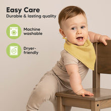 Load image into Gallery viewer, 8-Pack Organic Bandana Bibs (Daybreak)
